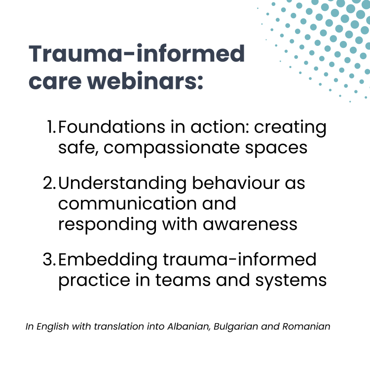 CARING 2.0: Trauma-informed care webinars (recordings)